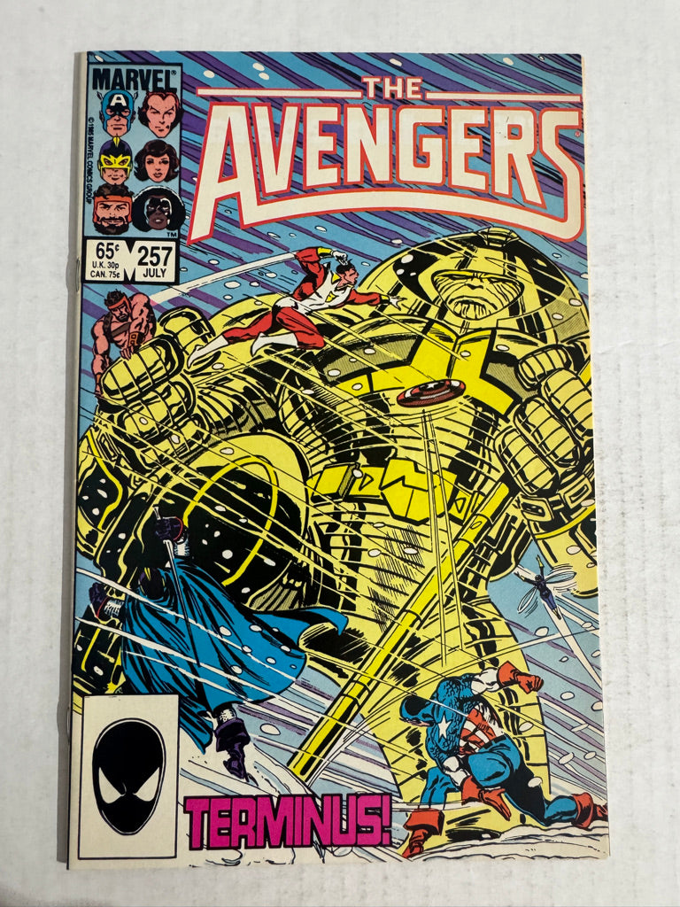 AVENGERS #257 NM- 1ST APPEARANCE