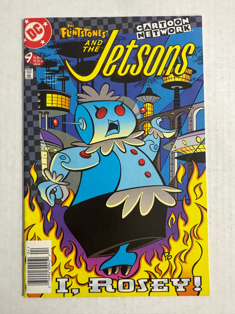 THE FLINTSTONES AND THE JETSONS #9 VF/NM NEWSSTAND