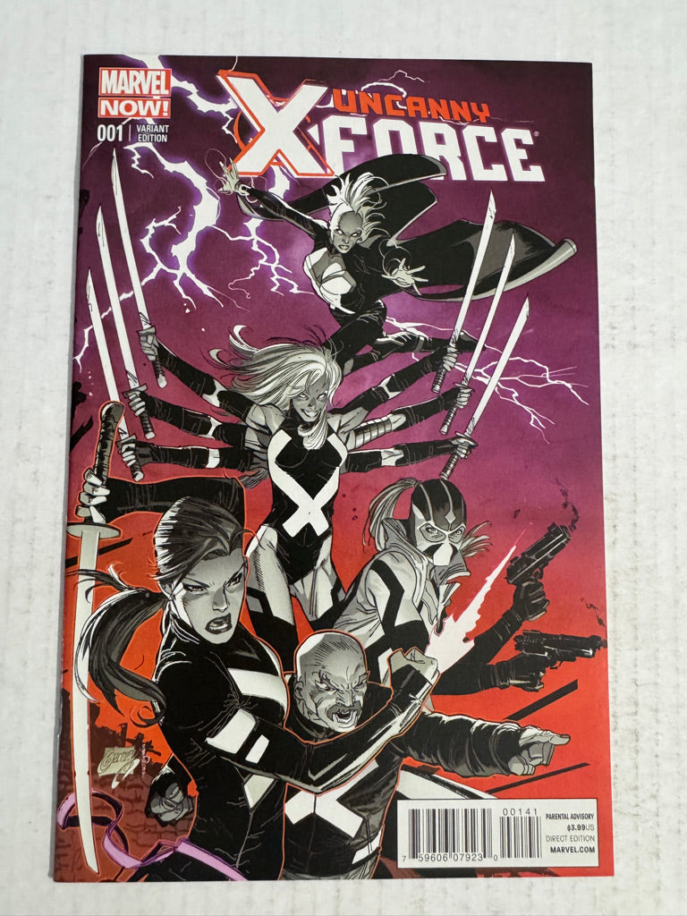 UNCANNY X-FORCE #1 Vol 2 NM 1:50 Ron Garney Variant