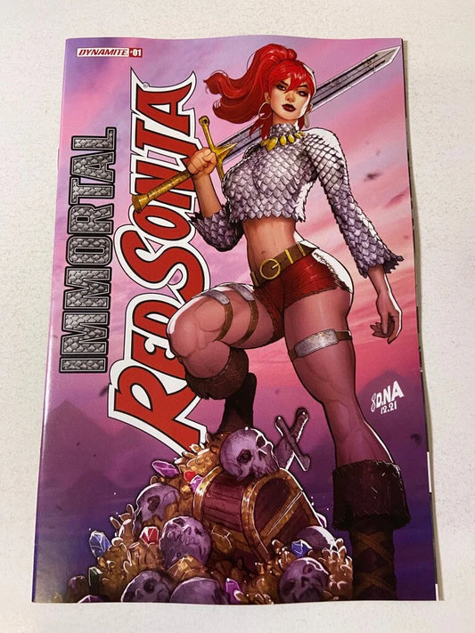 IMMORTAL RED SONJA #1 NM David Nakayama Cover