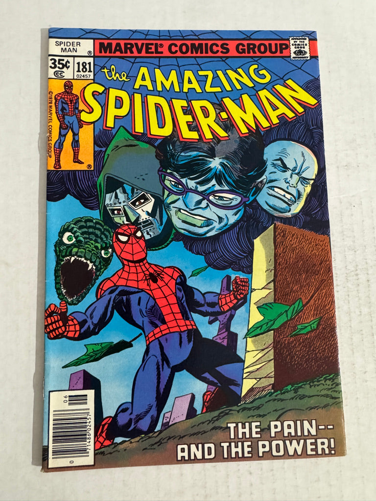 AMAZING SPIDER-MAN #181 FN