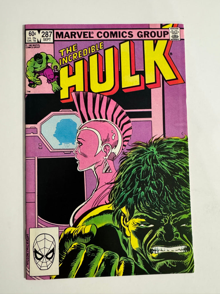 INCREDIBLE HULK #287 NM-