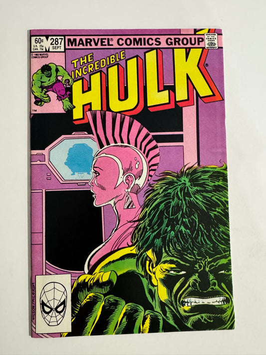 INCREDIBLE HULK #287 NM-