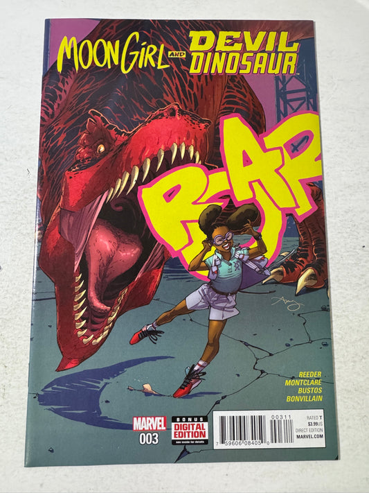MOON GIRL AND DEVIL DINOSAUR #3 NM