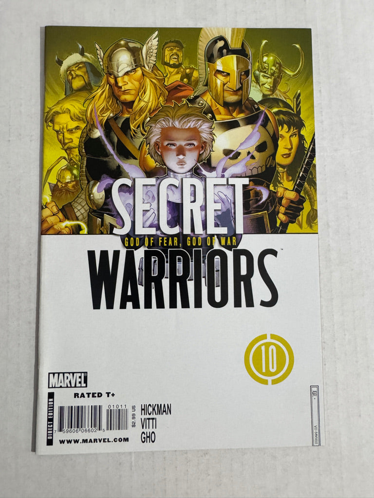 SECRET WARRIORS #10 NM Jim Cheung Cover