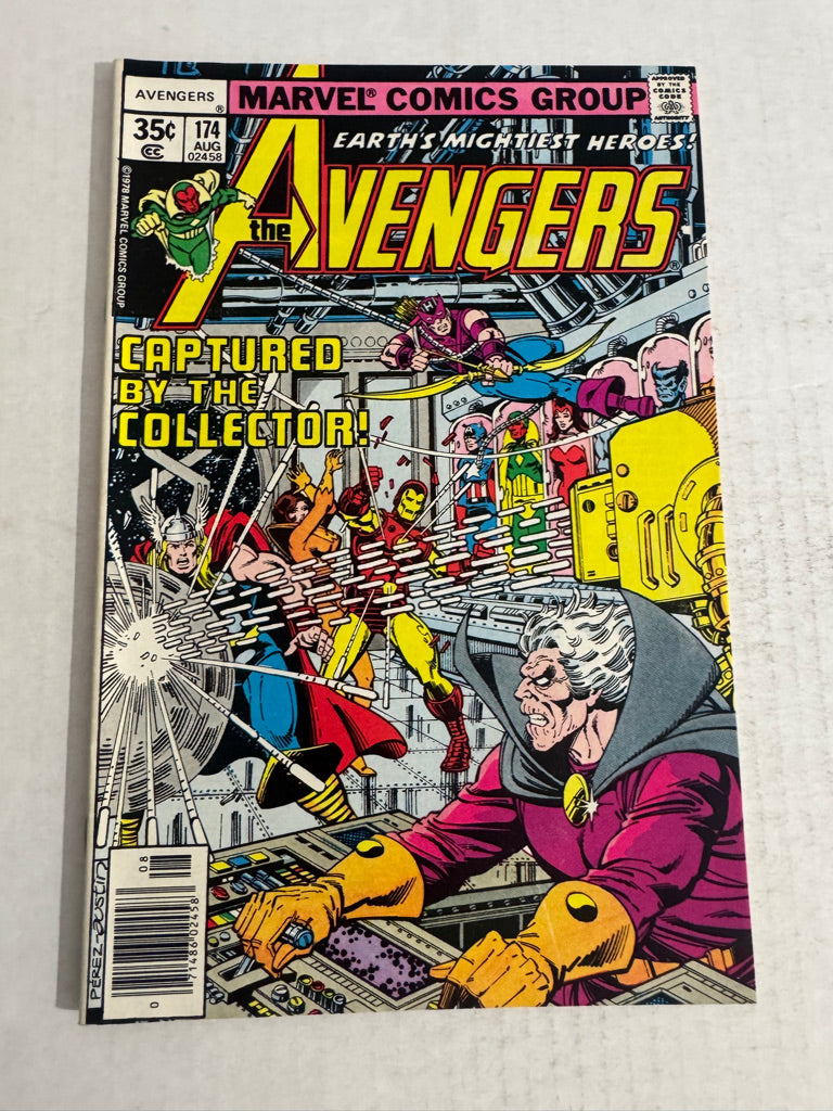 AVENGERS #174 George Perez Cover