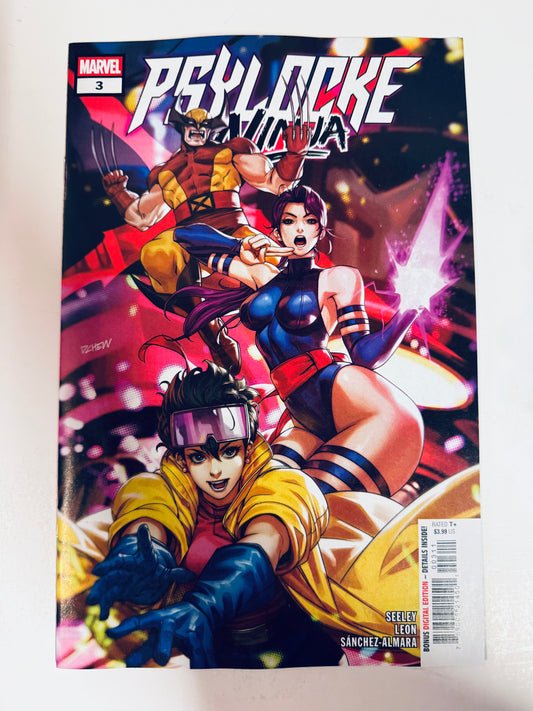 PSYLOCKE NINJA #3 NM