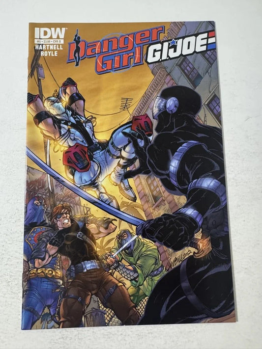 DANGER GIRL GI JOE #5 VF/NM J Scott Campbell B Variant