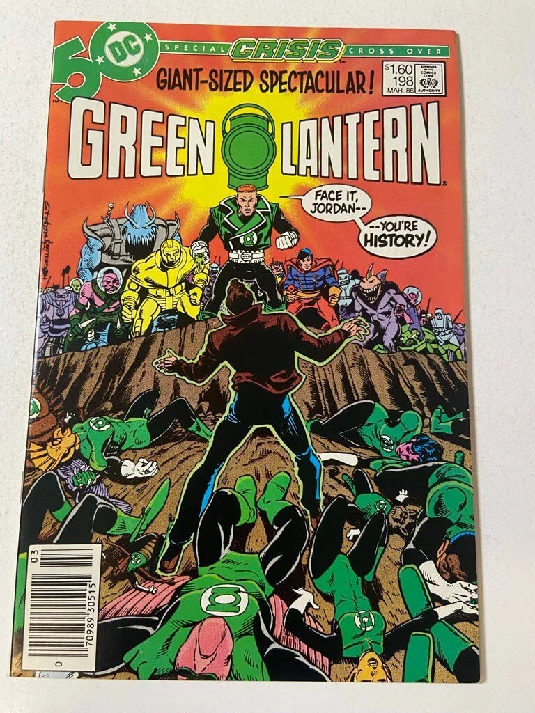 GREEN LANTERN #198 NM- CANADIAN PRICE VARIANT