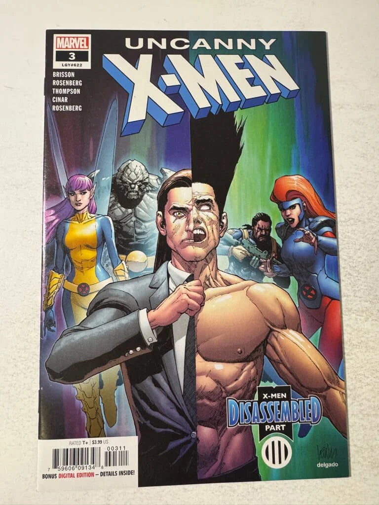 UNCANNY X-MEN #3 Vol 5 NM Leinil Yu Cover