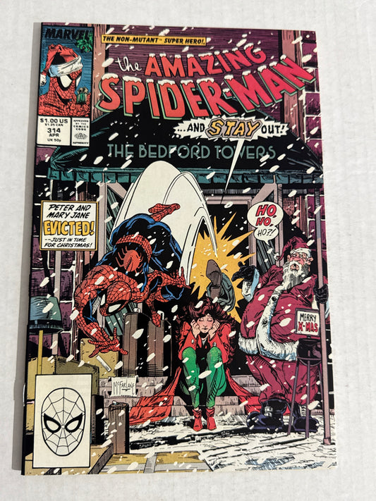 AMAZING SPIDER-MAN #314 NM Todd McFarlane Cover