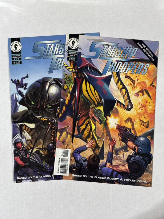 STARSHIP TROOPERS #1-2 NM SET