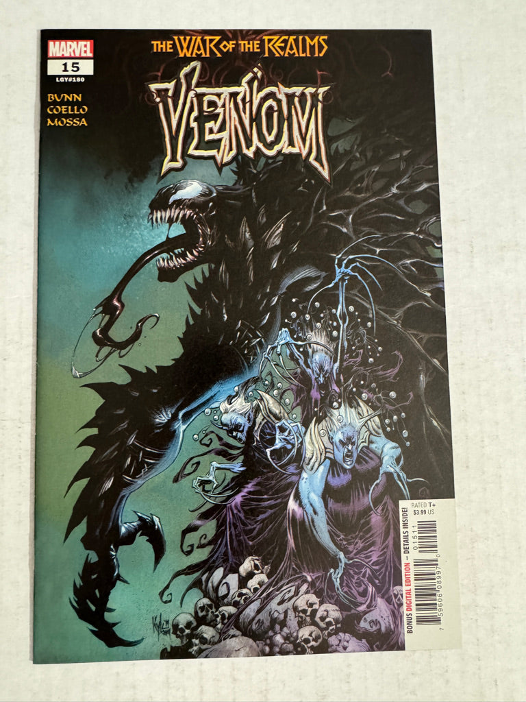 VENOM #15 Vol 4 NM Kyle Hotz Cover