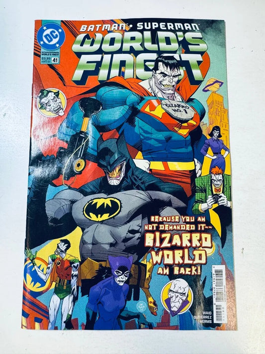 BATMAN SUPERMAN WORLD'S FINEST #41 NM Dan Mora Cover