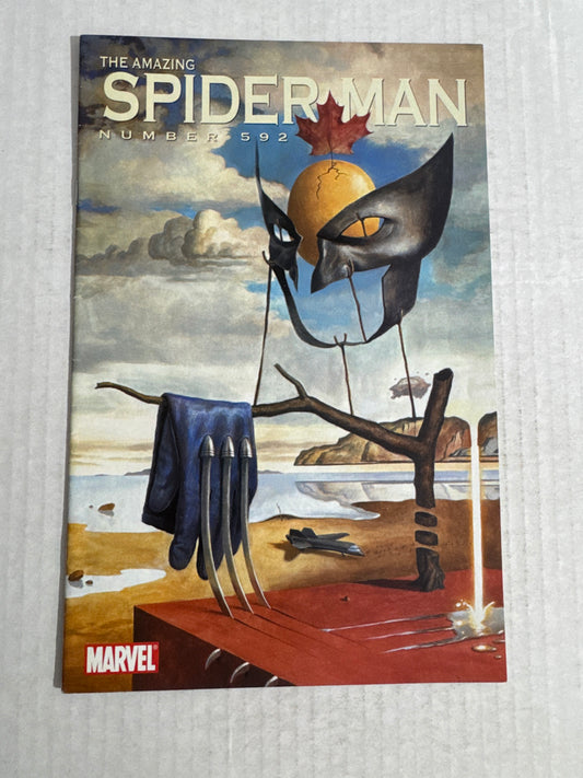 AMAZING SPIDER-MAN #592 VF 1:10 Paulo Rivera Variant