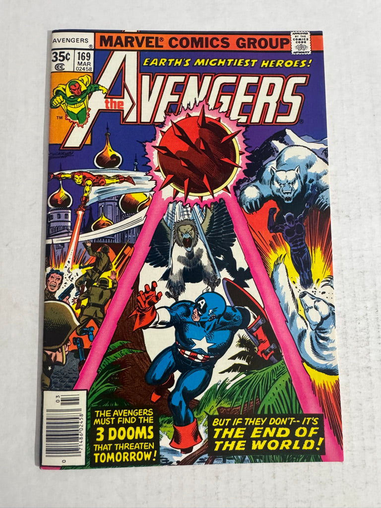 AVENGERS #169 VF/NM George Perez Cover