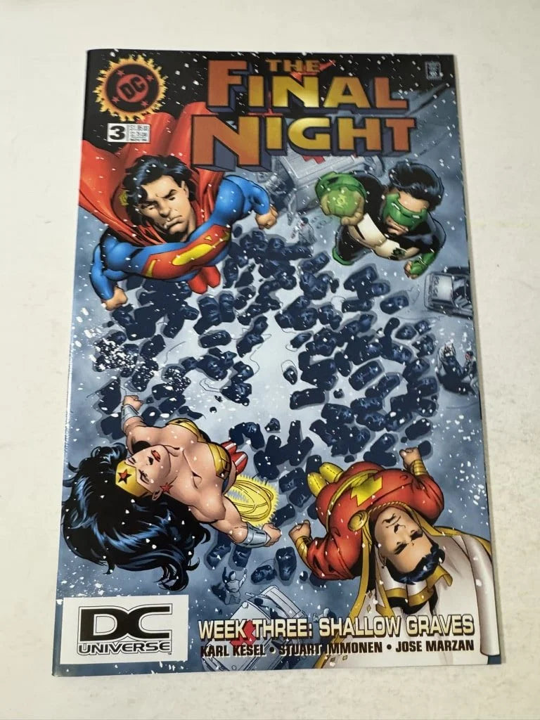 FINAL NIGHT #3 NM- DC UNIVERSE LOGO Variant