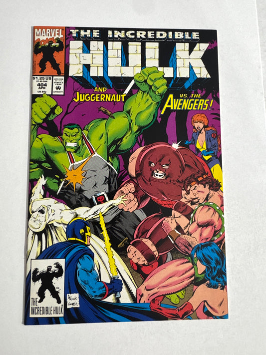 INCREDIBLE HULK #404 NM Gary Frank Cover