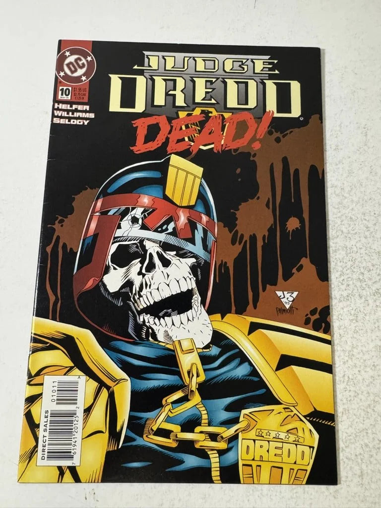 JUDGE DREDD #10 VF+ (DC) JH Williams III Cover