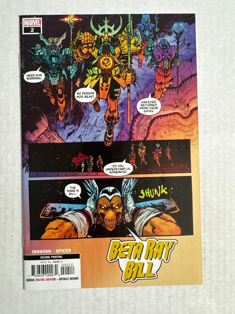 BETA RAY BILL #2 NM- 2nd Print Daniel Warren Johnson Variant
