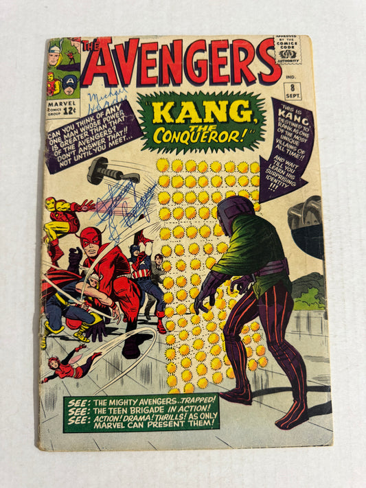 AVENGERS #8 GD+ 1ST APPEARANCE