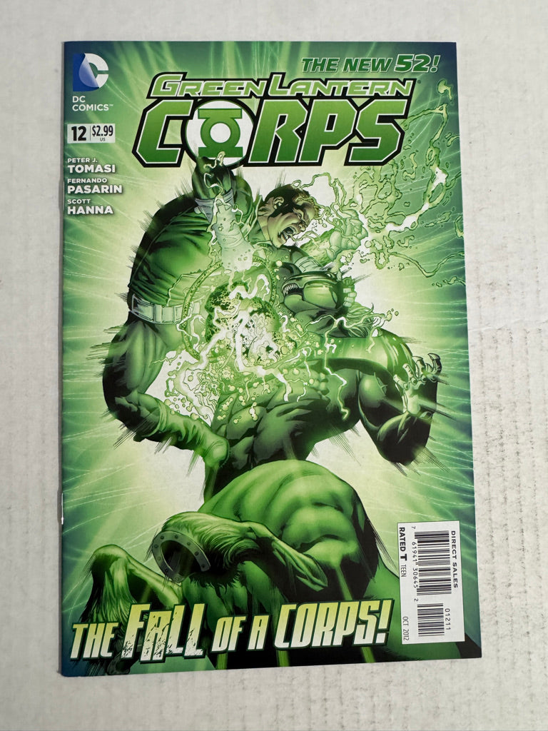 GREEN LANTERN CORPS #12 Vol 3 NM