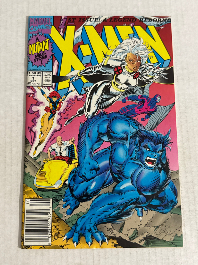 X-MEN #1 NM Jim Lee Cover NEWSSTAND 1ST APPEARANCE