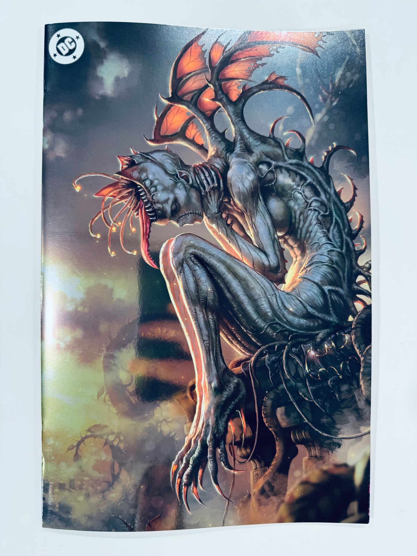 BATGIRL #24 NM Cover C KyuYong Eom Bad Seeds Spot Foil Virgin Variant