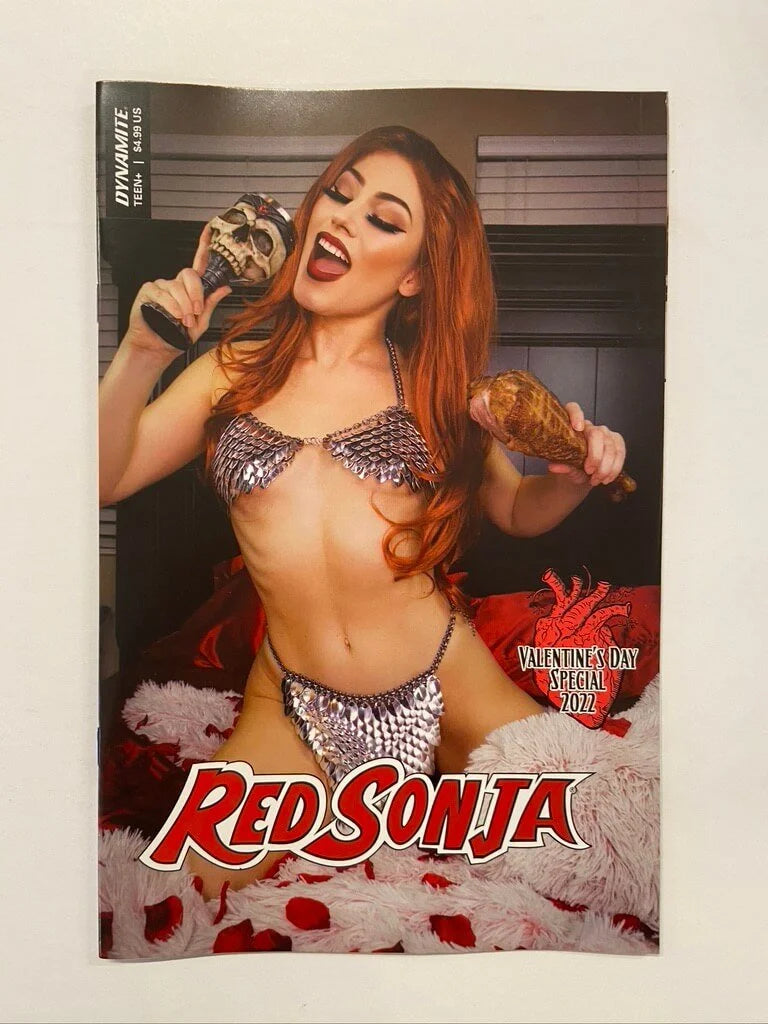 RED SONJA Valentines' Day Special 2022 NM Cosplay Variant