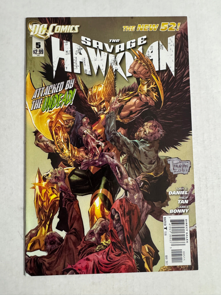 SAVAGE HAWKMAN #5 NM