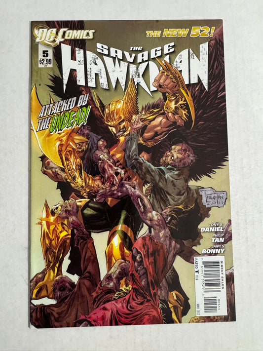 SAVAGE HAWKMAN #5 NM