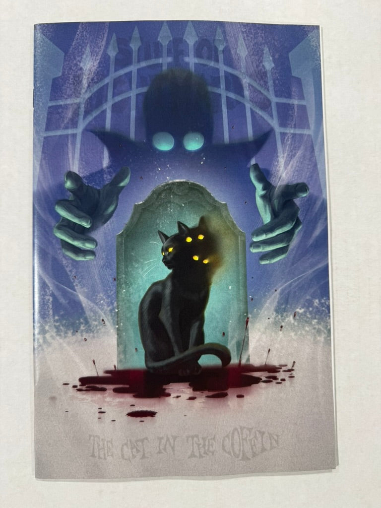 STUFF OF NIGHTMARES: THE CAT IN THE COFFIN #1 NM Cover E Reiko Murakami Glow-in-the-Dark Virgin Variant