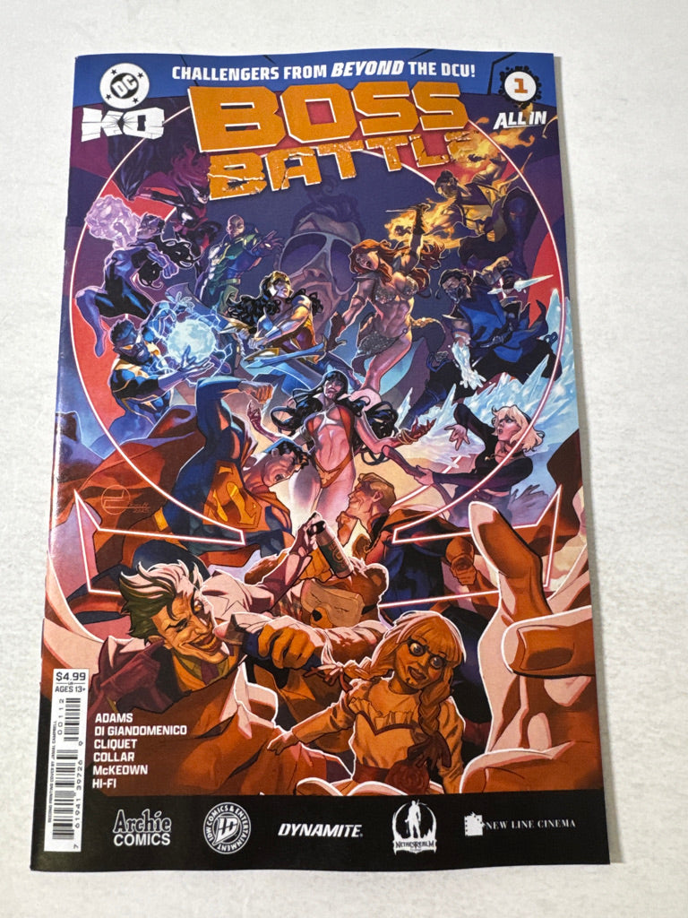 DC KO BOSS BATTLE #1 NM 2nd Print Jamal Campbell Variant