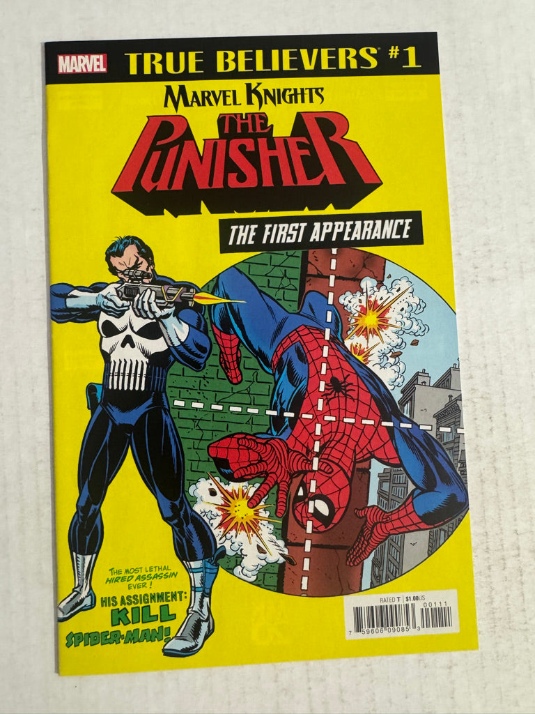 AMAZING SPIDER-MAN #129 NM Marvel Knights The Punisher True Believers Variant