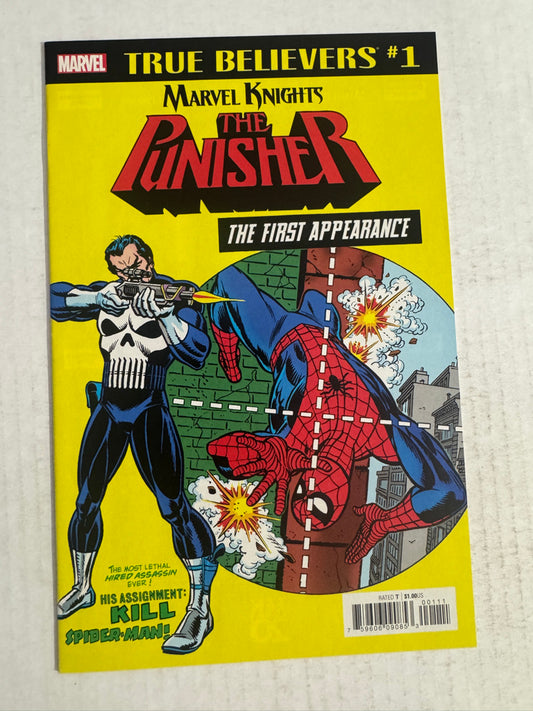 AMAZING SPIDER-MAN #129 NM Marvel Knights The Punisher True Believers Variant