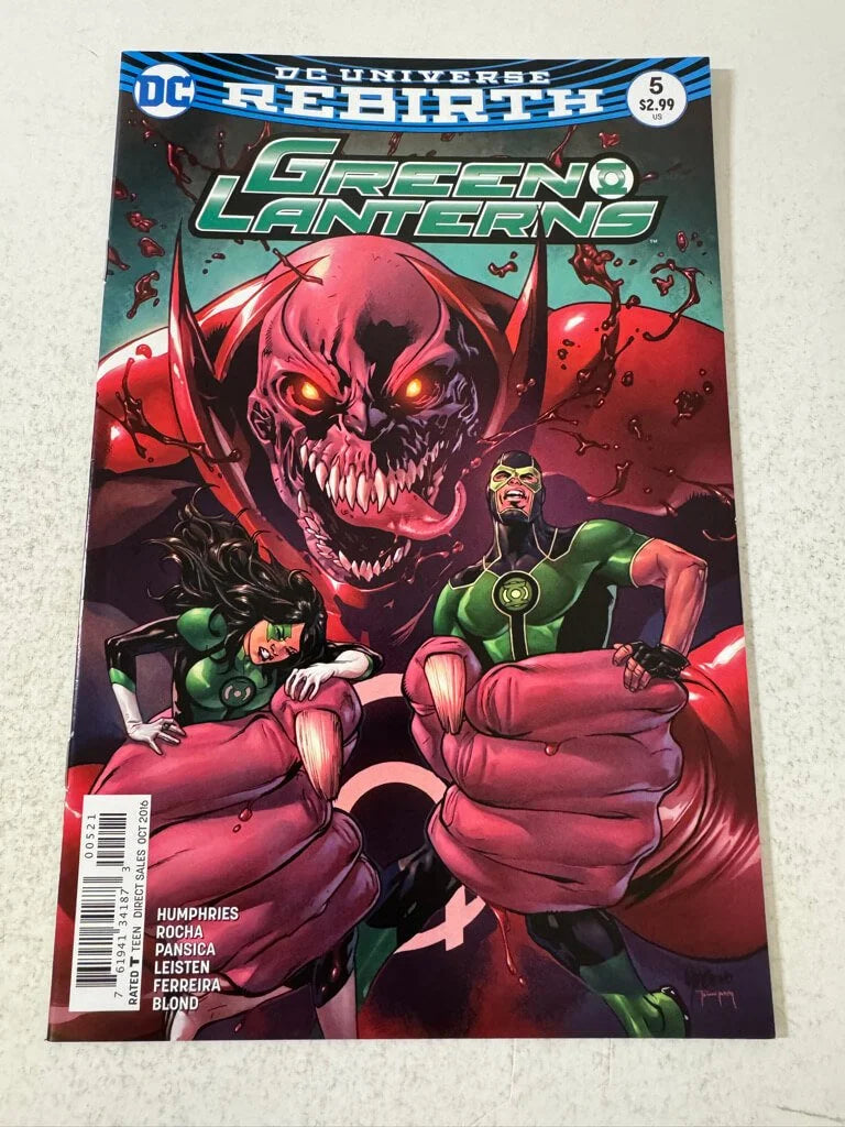 GREEN LANTERNS #5 NM Lupacchino Variant