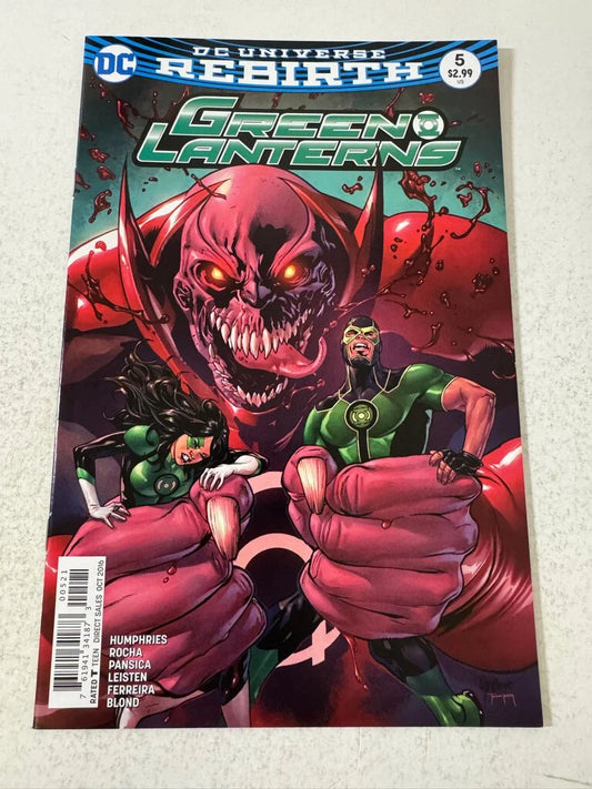GREEN LANTERNS #5 NM Lupacchino Variant