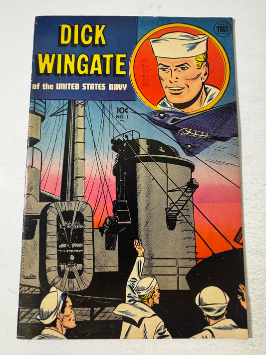 DICK WINGATE OF THE UNITED STATES NAVY #1 FN/VF PROMO