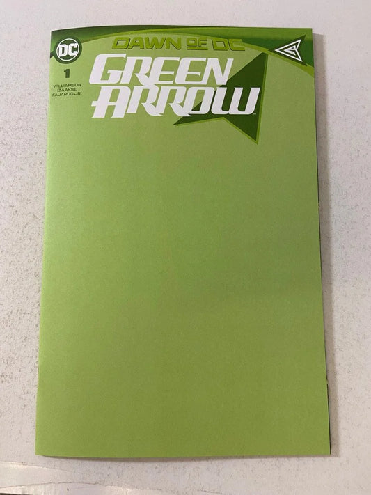 GREEN ARROW #1 Vol 7 NM Blank Variant