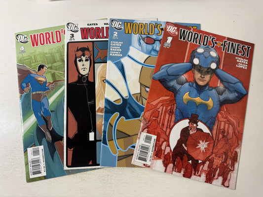 WORLD'S FINEST #1-4 NM Set Phil Noto Covers