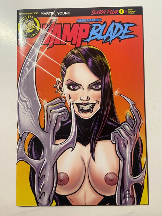 VAMPBLADE Season Four #1 Homage Risque Variant