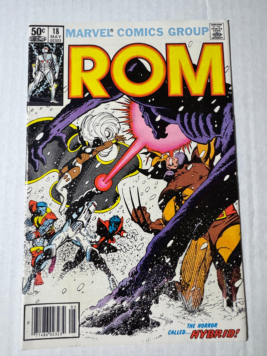 ROM #18 Frank Miller Cover NEWSSTAND