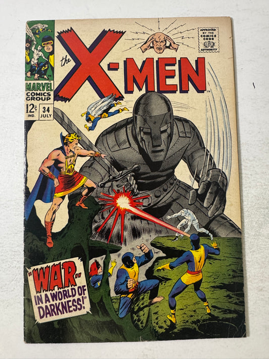 X-MEN #34 FN-