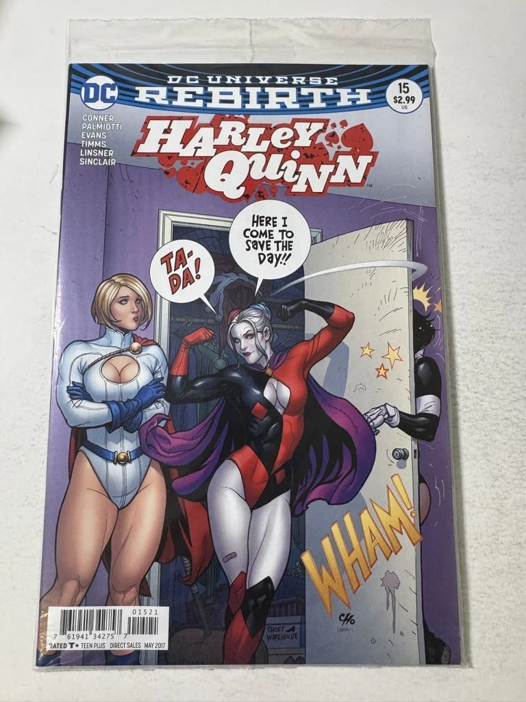 HARLEY QUINN #15 Vol 3 NM Frank Cho Variant Sealed