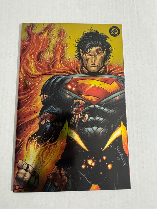 ABSOLUTE SUPERMAN #22 NM NYCC Virgin Gold Foil Tyler Kirkham Variant