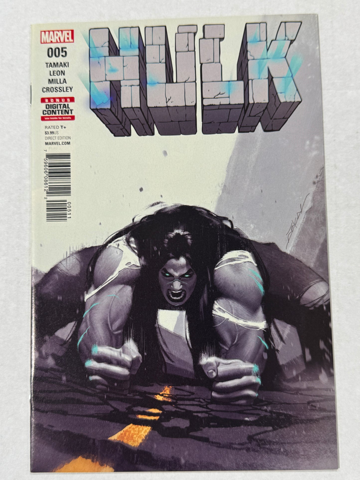 HULK #5 Vol 4 NM Jeff Dekal Cover (She-Hulk)