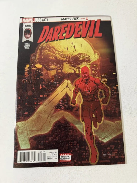 DAREDEVIL #595 NM Bill Sienkiewicz Cover