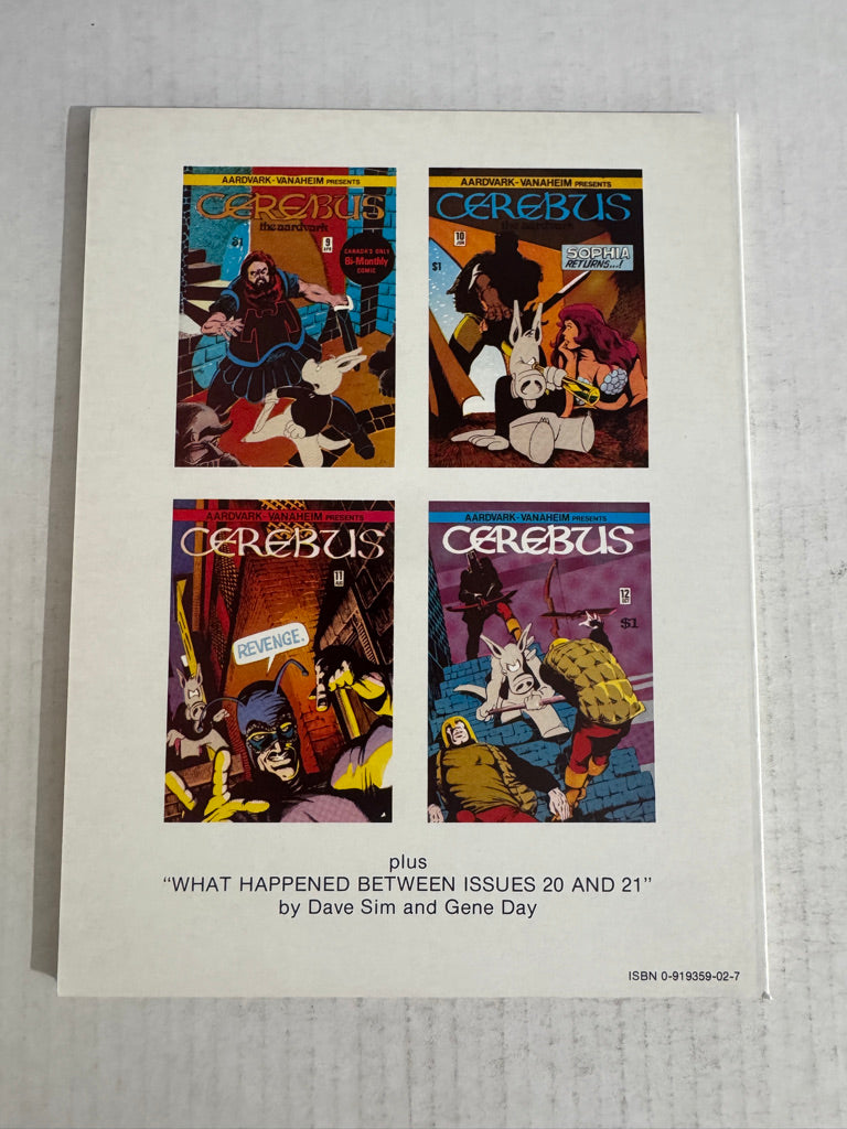 SWORDS OF CEREBUS Vol 3 3rd Print NM  SIGNED by Dave Sim