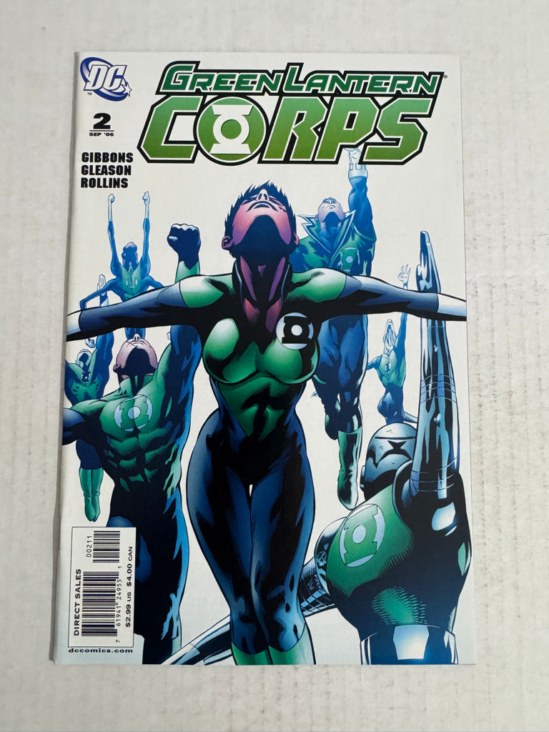 GREEN LANTERN CORPS #2 Vol 2 Patrick Gleason Cover
