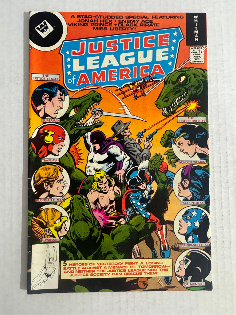 JUSTICE LEAGUE OF AMERICA #160 FN Whitman Variant